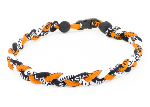 Energy Necklaces - Burnt Orange / Black / White » RallyRope