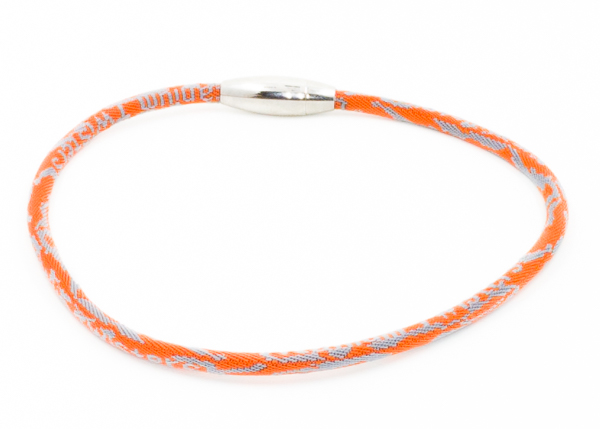Orange Gray Camo Titan Necklace