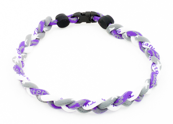 Purple-Camo / White / Gray-Stars / Braided Necklace