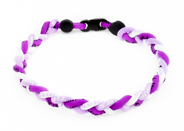 Purple/White/Pink Custom Sport Necklaces