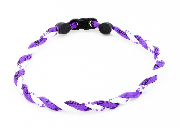 Purple/White Double Fightin Necklaces